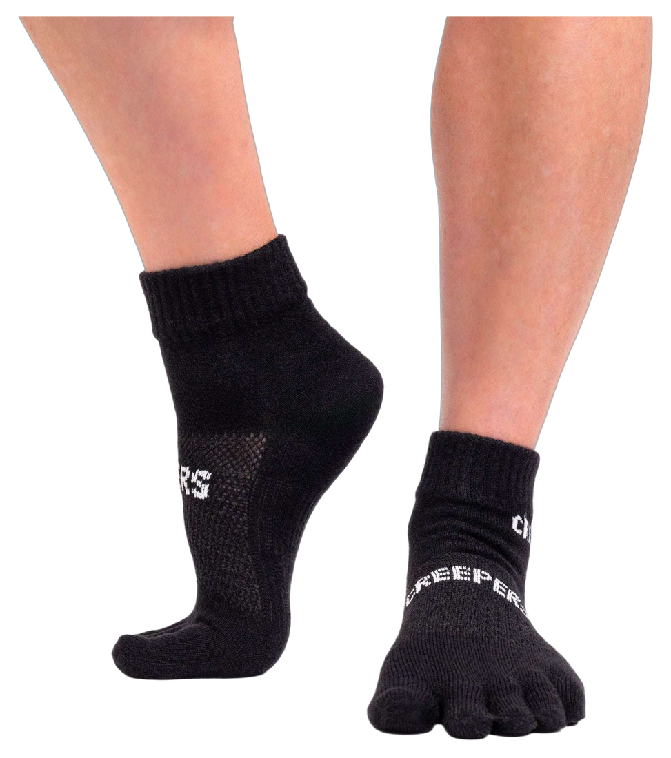 Creepers Anti-Blister Merino Quarter Crew socks