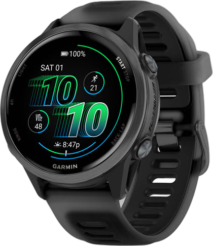 Garmin Forerunner 570 42mm GPS running watch black