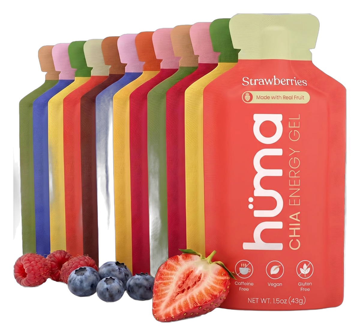 Huma Chia Energy Gel variety pack