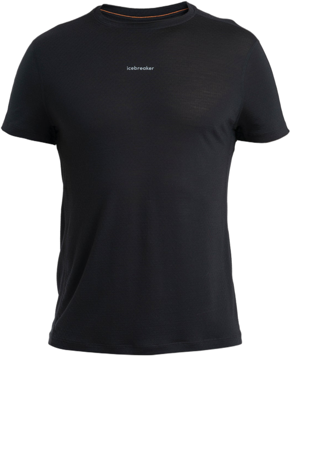 Icebreaker men’s Merino Blend 125 Cool-Lite Speed short sleeve tee black